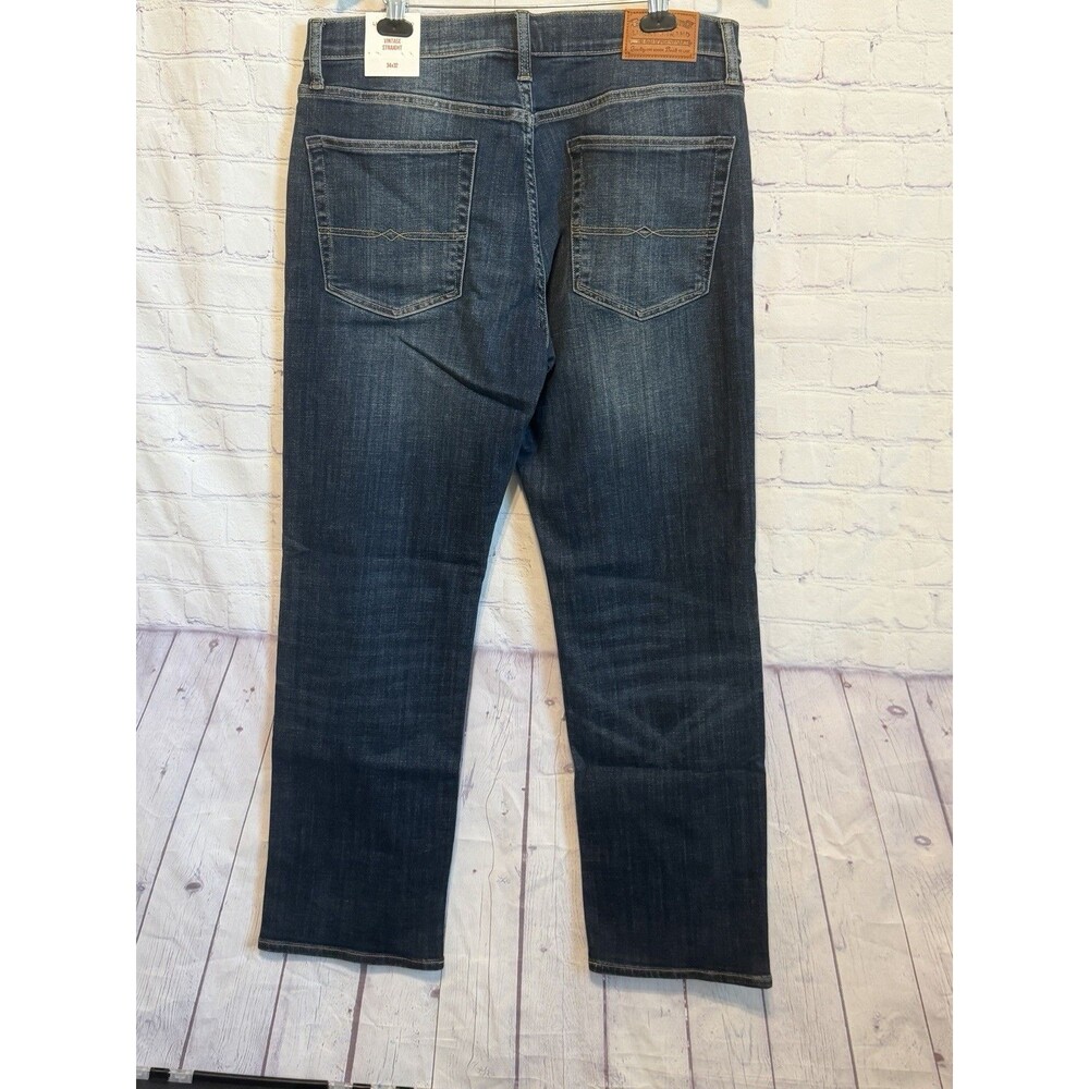 NWT Lucky Brand 363 Vintage Straight Jeans Mens 34x32 - Picture 7 of 7